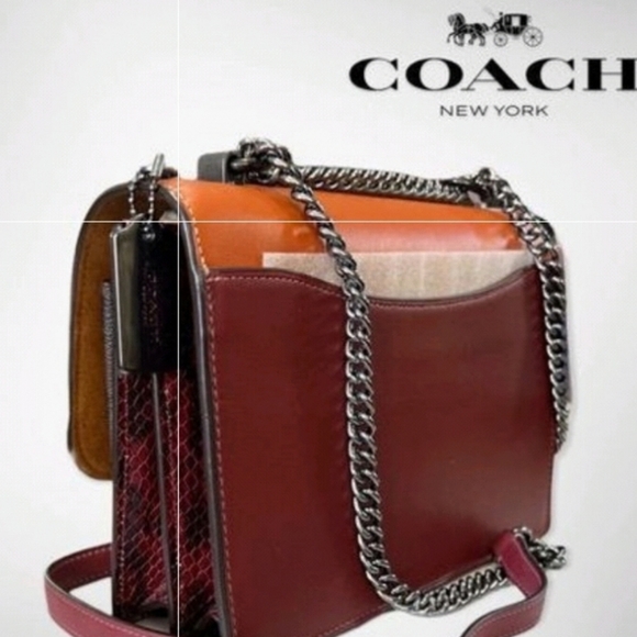 Coach Klare Convertible Crossbody in Sunset/Colorblock- NWT - Picture 4 of 11